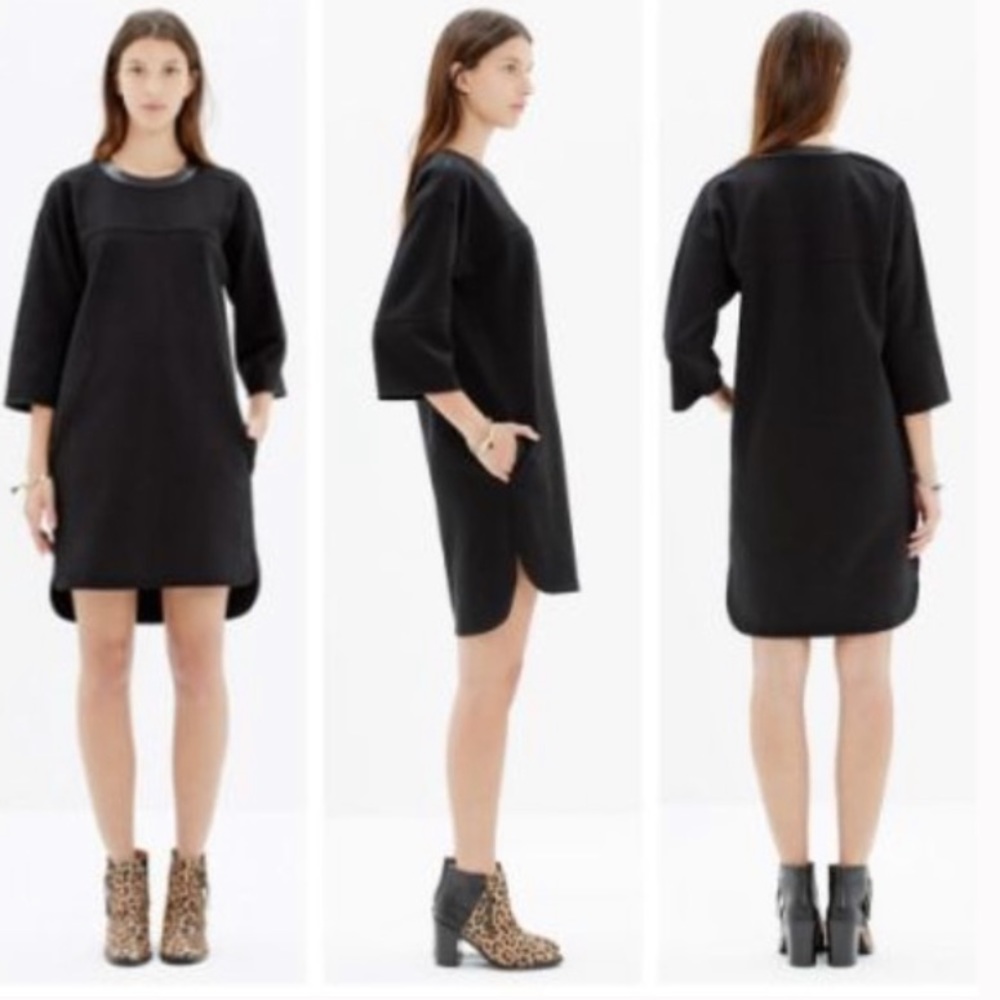 Madewell Pique Ponte Dress